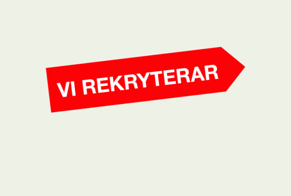 Vi rekryterar